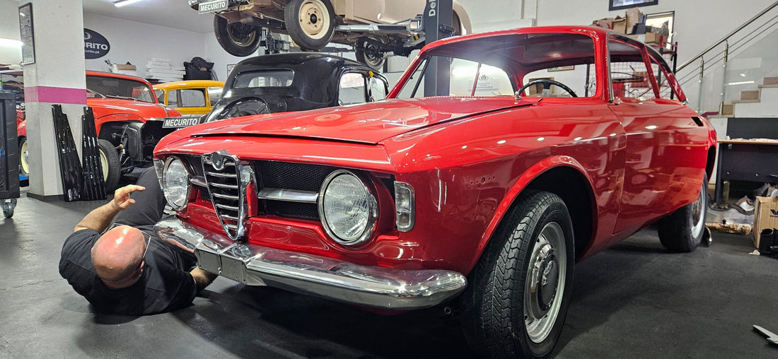 Restauro Alfa Romeo Giulia 1300 GT Junior 1971