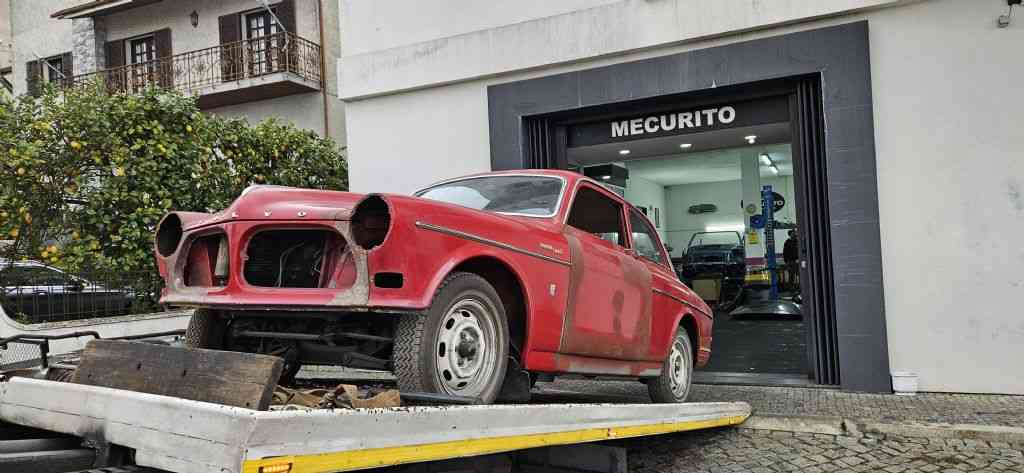 Restauro Volvo 122S