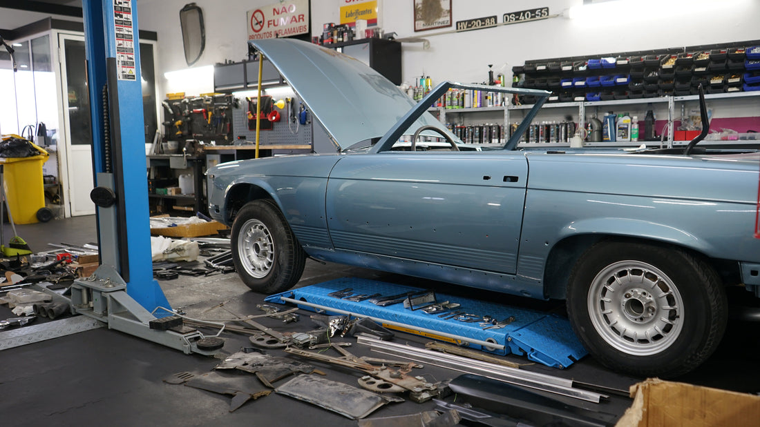 Restauro Mercedes-Benz 450SL
