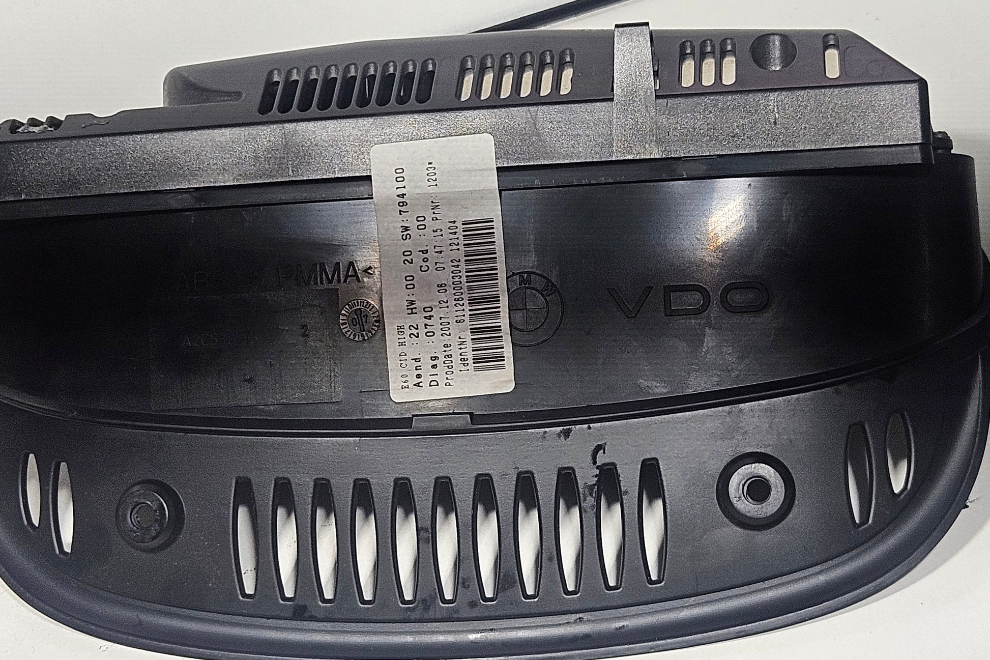 Display Monitor BMW E63 refª 611260003042