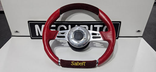 Volante carro desportivo Sabelt com cubo