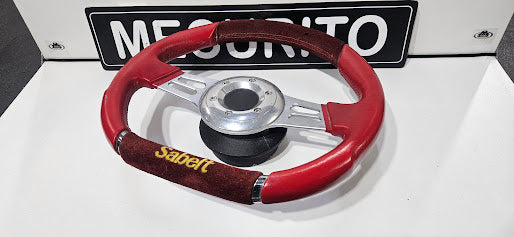 Volante carro desportivo Sabelt com cubo